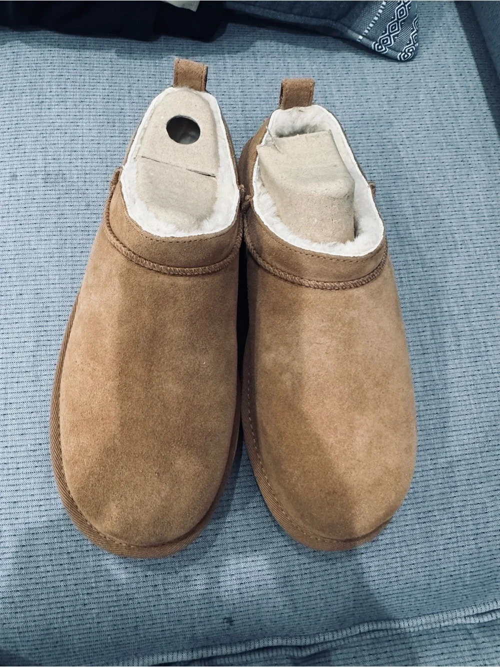 UGG Kids' Classic Micro Slip-On Booties in Chesnut Size 4